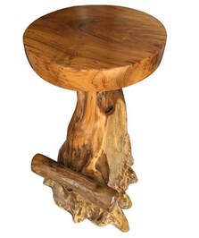 driftwood bar stool