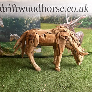 driftwood miniature horse